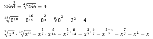 rationale Exponenten 3
